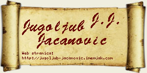 Jugoljub Jacanović vizit kartica